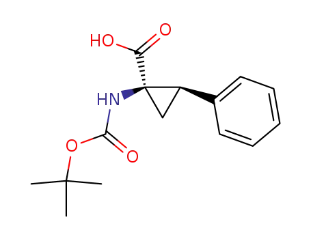 (1R,2R)-N-BOC-1-AMINO-2-페닐사이클로프로판카복실산