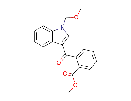 1-methoxymethyl-3-(1-methoxycarbonylbenzene-2-yl)carbonylindole