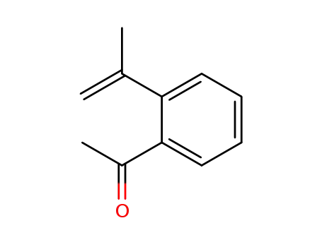 Molecular Structure of 682748-16-9 (Ethanone, 1-[2-(1-methylethenyl)phenyl]- (9CI))