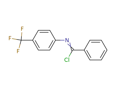 N-(4-Trifluoromethyl-phenyl)-benzimidoyl chloride
