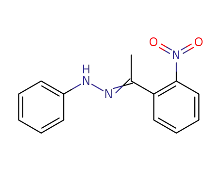 <i>N</i>-[1-(2-nitro-phenyl)-ethylidene]-<i>N</i>'-phenyl-hydrazine