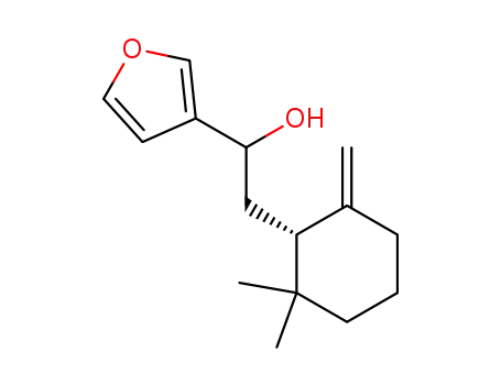 2-((S)-2,2-Dimethyl-6-methylene-cyclohexyl)-1-furan-3-yl-ethanol