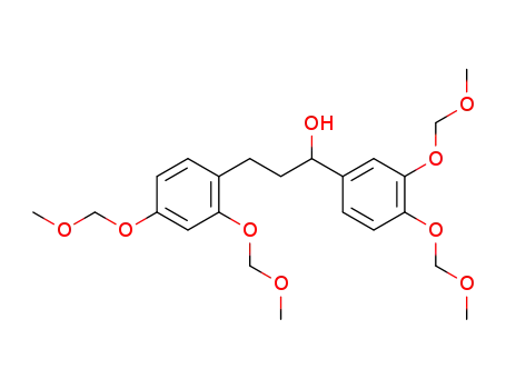 1-(3',4'-di-O-methoxymethylphenyl)-3-(2'',4''-di-O-methoxymethylphenyl)-1-propanol