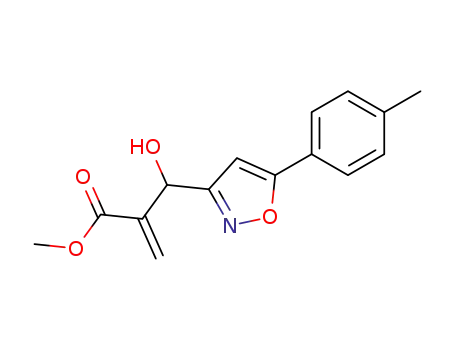 3-Isoxazolepropanoic acid, b-hydroxy-a-methylene-5-(4-methylphenyl)-,
methyl ester