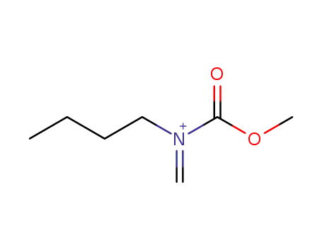 Molecular Structure of 504437-83-6 (1-Butanaminium, N-(methoxycarbonyl)-N-methylene-)