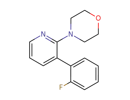 3-(2-플루오로페닐)-2-모폴리노피리딘