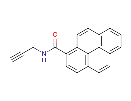 Molecular Structure of 500783-43-7 (1-Pyrenecarboxamide, N-2-propynyl-)