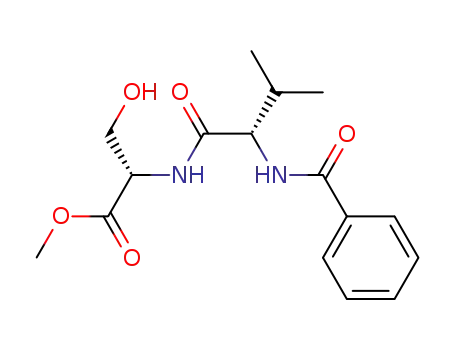 L-Serine, N-(N-benzoyl-L-valyl)-, methyl ester