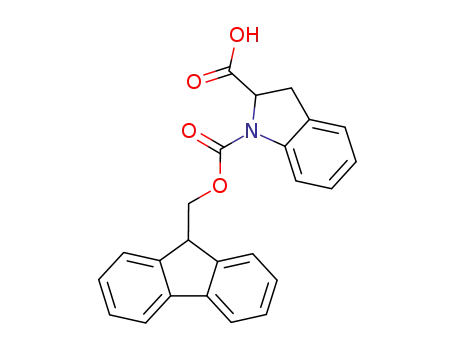 Molecular Structure of 198560-38-2 (FMOC-L-INDOLINE-2-CARBOXYLIC ACID)