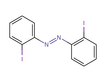 Molecular Structure of 5486-04-4 (Diazene, bis(2-iodophenyl)-)
