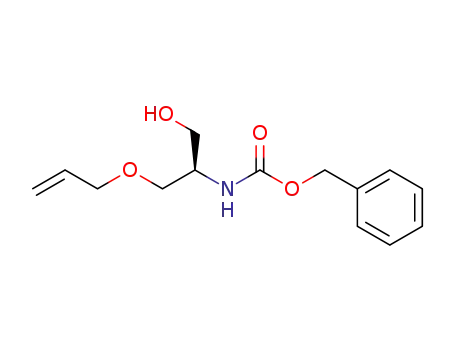 Carbamic acid, [1-(hydroxymethyl)-2-(2-propenyloxy)ethyl]-,
phenylmethyl ester, (R)-