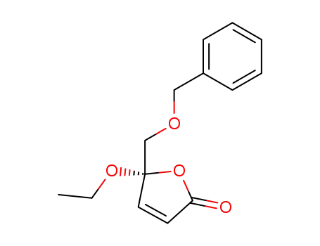 (-)-5-(benzyloxymethyl)-5-ethoxy-5H-furan-2-one