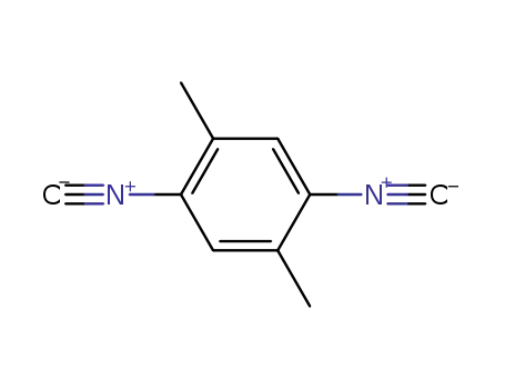 Molecular Structure of 1009-13-8 (Benzene, 1,4-diisocyano-2,5-dimethyl-)