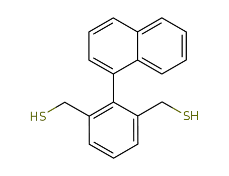 1,3-Benzenedimethanethiol, 2-(1-naphthalenyl)-