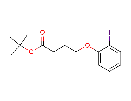 t-butyl 4-(2-iodophenyloxy)butyrate