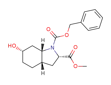1-benzyl 2-methyl (2S,3aS,6S,7aS)-6-hydroxyoctahydro-1H-indole-1,2-dicarboxylate