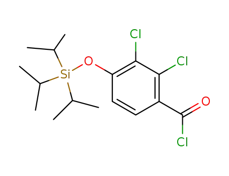 2,3-dichloro-4-triisopropylsilanyloxy-benzoyl chloride