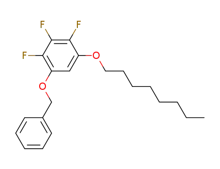 Benzene, 2,3,4-trifluoro-1-(octyloxy)-5-(phenylmethoxy)-