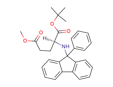 L-Glutamic acid, N-(9-phenyl-9H-fluoren-9-yl)-, 1-(1,1-dimethylethyl)
5-methyl ester