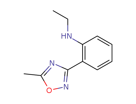 3-(2-ethylaminophenyl)-5-methyl-1,2,4-oxadiazole
