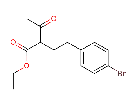 ethyl 2-(4-bromophenethyl)-3-oxo-butanoate