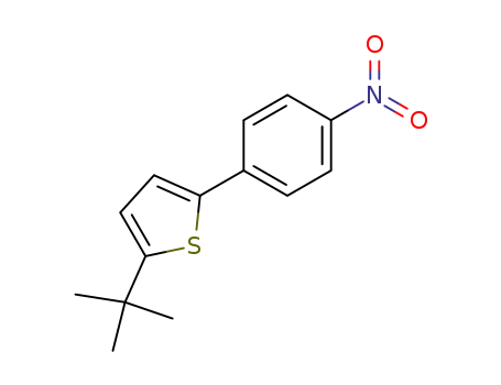 2-(1,1-Dimethylethyl)-5-(4-nitrophenyl)thiophene