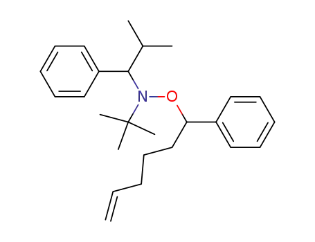 N-tert-butyl-N-(2-methyl-1-phenylpropyl)-O-(1-phenylhex-5-enyl)hydroxylamine