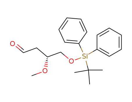 Butanal, 4-[[(1,1-dimethylethyl)diphenylsilyl]oxy]-3-methoxy-, (3R)-