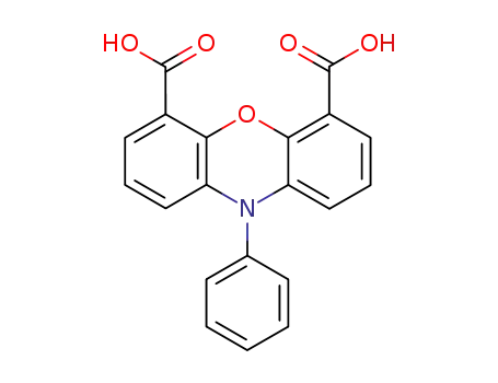 10-(phenyl)phenoxazine-4,6-dicarboxylic acid