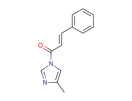 1H-Imidazole, 4-methyl-1-[(2E)-1-oxo-3-phenyl-2-propenyl]-