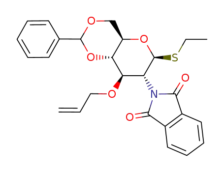 ethyl 3-O-allyl-4,6-O-benzylidene-2-deoxy-2-phthalimido-1-thio-β-D-glucopyranoside