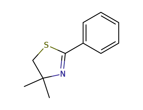 Thiazole, 4,5-dihydro-4,4-dimethyl-2-phenyl-