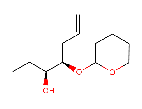 6-Hepten-3-ol, 4-[(tetrahydro-2H-pyran-2-yl)oxy]-, (3S,4R)-