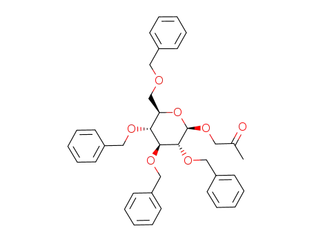 2-oxopropyl-2,3,4,6-tetra-O-benzyl-β-D-glucopyranoside