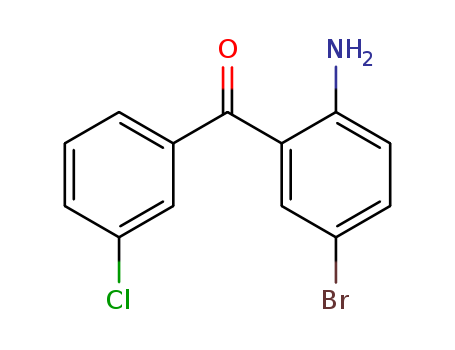 Methanone, (2-amino-5-bromophenyl)(3-chlorophenyl)-