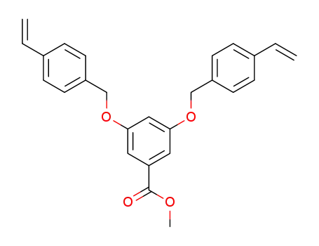 Benzoic acid, 3,5-bis[(4-ethenylphenyl)methoxy]-, methyl ester