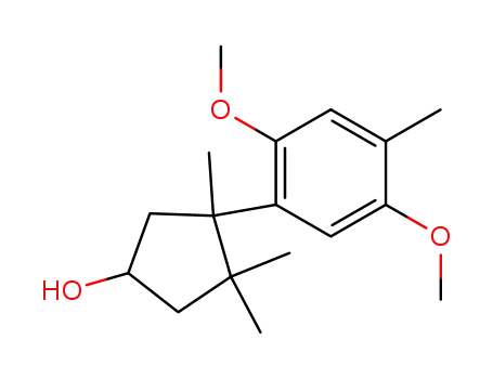 Cyclopentanol, 3-(2,5-dimethoxy-4-methylphenyl)-3,4,4-trimethyl-