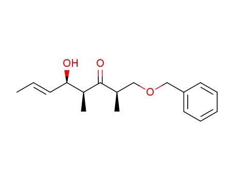 (E)-(2R,4S,5R)-1-Benzyloxy-5-hydroxy-2,4-dimethyl-oct-6-en-3-one