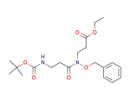 ethyl 3-((benzyloxy){3-[(tert-butoxycarbonyl)amino]propanoyl}amino)propanoate