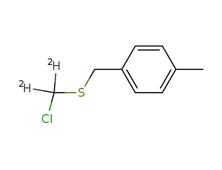 S-p-methylbenzyl chloro<2H<sub>2</sub>>methyl sulfide
