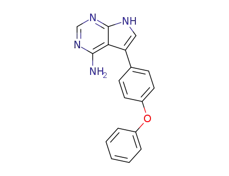 5-(4-phenoxyphenyl)-7H-pyrrolo[2,3-d]pyrimidin-4-ylamine