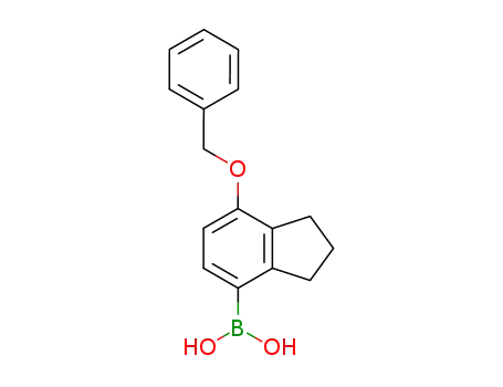 1-benzyloxyindane-4-boronic acid