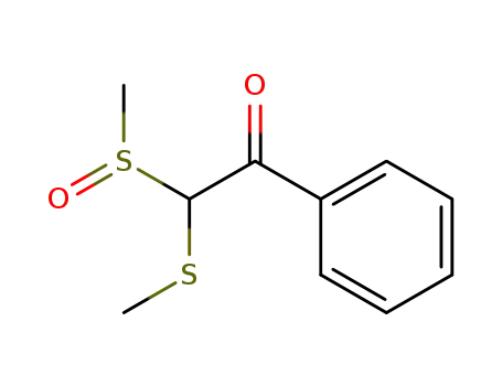 Ethanone, 2-(methylsulfinyl)-2-(methylthio)-1-phenyl-