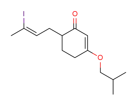 6-((Z)-3-iodobut-2-en-1-yl)-3-isobutoxycyclohex-2-en-1-one