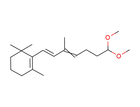 2-((1E,3E)-7,7-Dimethoxy-3-methyl-hepta-1,3-dienyl)-1,3,3-trimethyl-cyclohexene