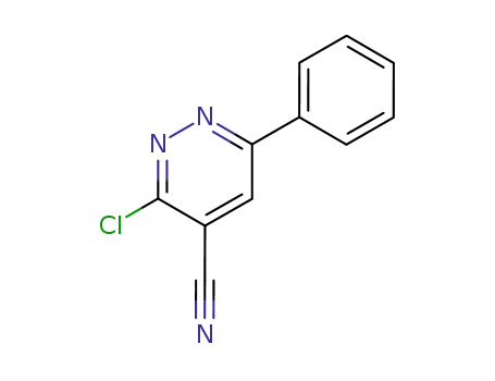 3-CHLORO-6-PHENYL-4-PYRIDAZINECARBONITRILE