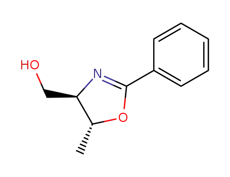 (4R,5R)-2-phenyl-4-(hydroxymethyl)-5-methyl-4,5-dihydrooxazole