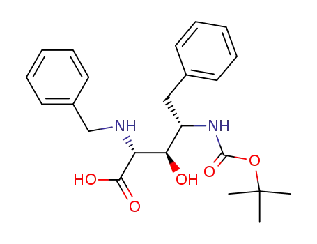 (2R,3S,4S)-2-(benzylamino)-4-<<(1,1-dimethylethoxy)carbonyl>amino>-3-hydoxy-5-phenylpentanoic acid