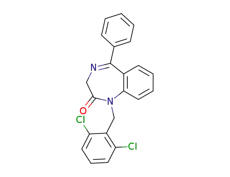 1-(2,6-dichlorobenzyl)-5-phenyl-1,3-dihydrobenzo[e][1,4]diazepin-2-one