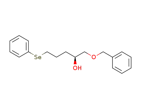 (S)-1-Benzyloxy-5-phenylselanyl-pentan-2-ol